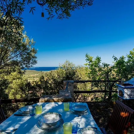بيت للعطل Tipica Casa Sarda Con Piscina Privata E Vista Mare *