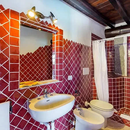 Tipica Casa Sarda Con Piscina Privata E Vista Mare Arzachena